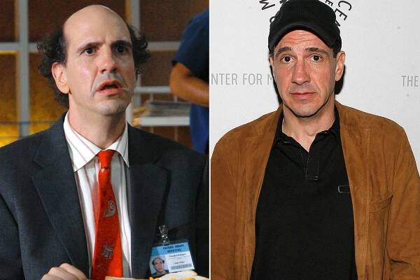 Sam Lloyd as Ted Buckland on 'Scrubs'; Sam Lloyd attends the 'Scrubs: The Farewell Tour' at the Paley Center in L.A. on Dec. 13, 2007