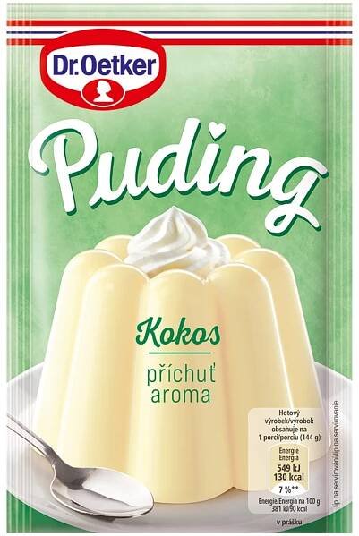 Dr. Oetker Puding kokosový