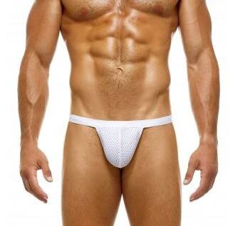 06114 white net trap thong modus vivendi underwear 0
