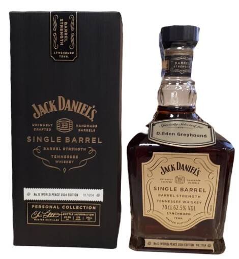 Jack Daniel's Single Barrel Strength World Peace No.12 0,7l 62,5% GB L.E.