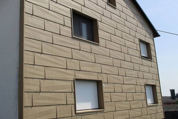 Fassade, Wohnhaus Luftenberg