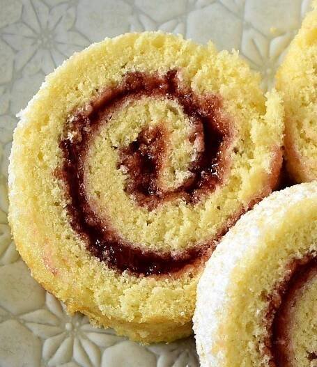 three different types of pastries on a plate