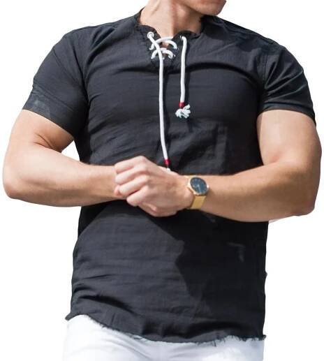 Pánská každodenní košile Casual Prodyšná Len