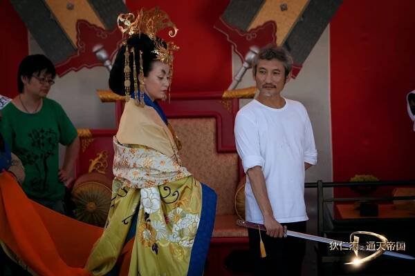 Carina Lau, Hark Tsui - Detektiv Dee a záhada smrtícího ohně - Z natáčení
