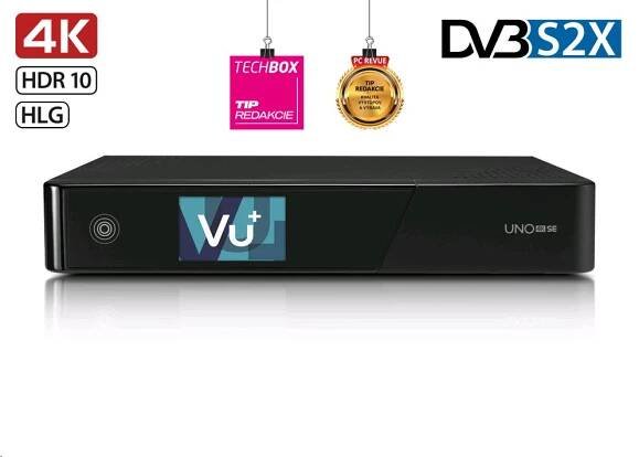 Vu+ UNO 4K SE (1x dual DVB-S2X FBC)