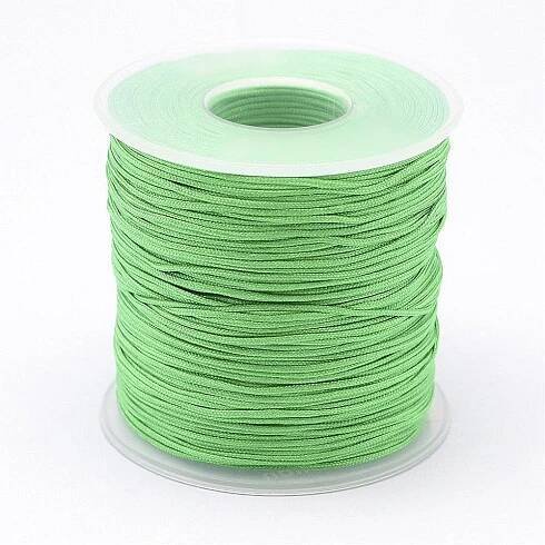 Nylonová šňůrka pr.1mm (10m) - PaleGreen – Obchodiště.cz