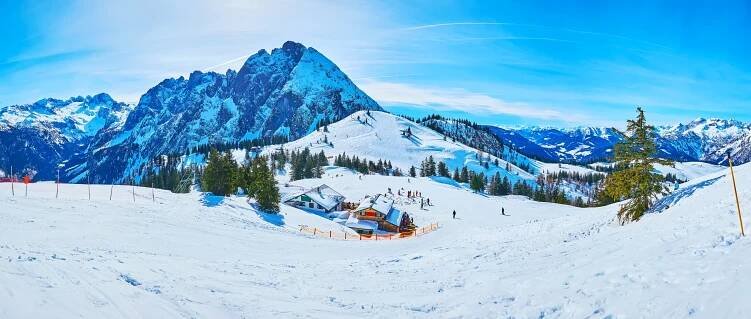 Víkendové lyžování – Dachstein West a Krippenstein