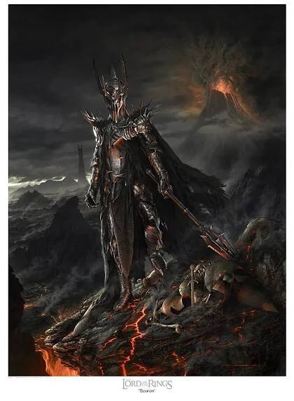 Sauron Variant Giclee Print - VanderStelt Studio
