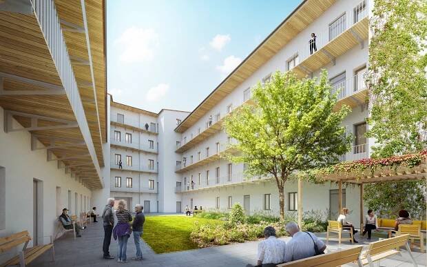 Na Cejlu vznikne bytový dům pro seniory. Město hledá zhotovitele - Urban centrum