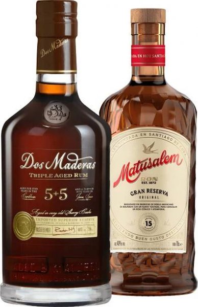 Set Dos Maderas PX 5+5 + Matusalem Gran Reserva 15 - Tmavý rum | Svět nápojů