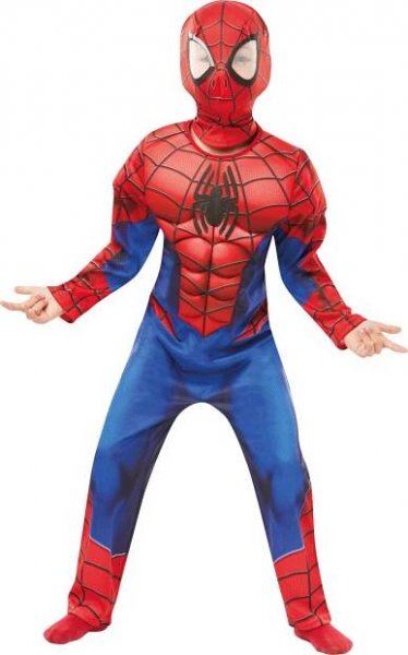 Rubie's 640841 Dětský kostým Spiderman Deluxe