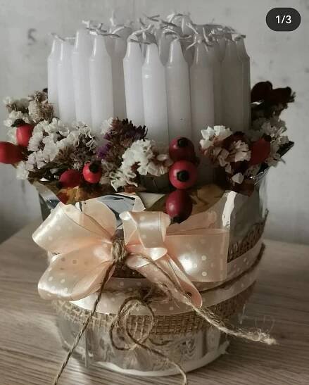 Elegant Candle Holder for Birthday Celebrations