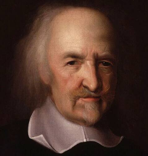 Thomas Hobbes by John Michael Wright