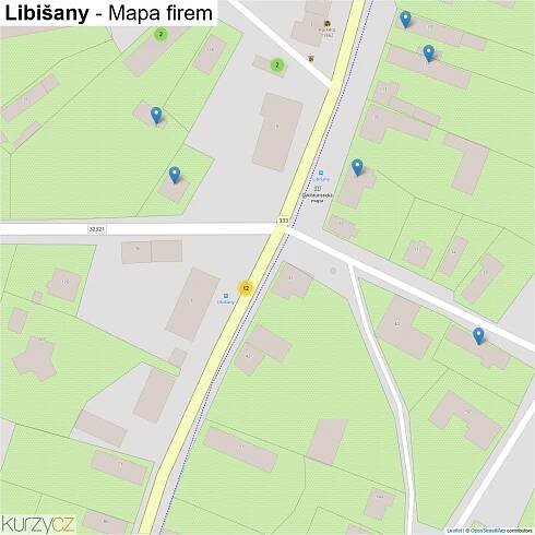 Libišany - mapy | Kurzy.cz