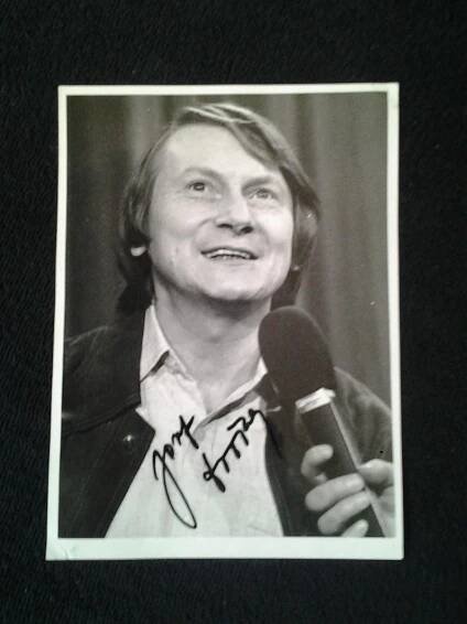 JOSEF DVOŘÁK : Foto s autogramem.