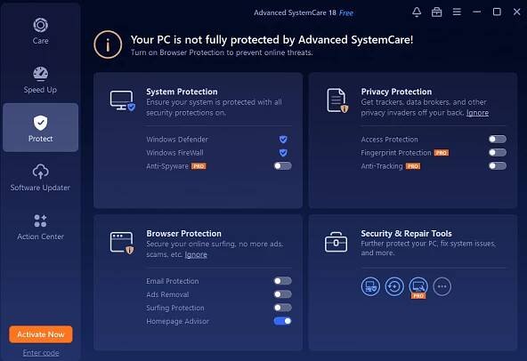 Advanced SystemCare Free Download, Speed up with Advanced SystemCare - IObit