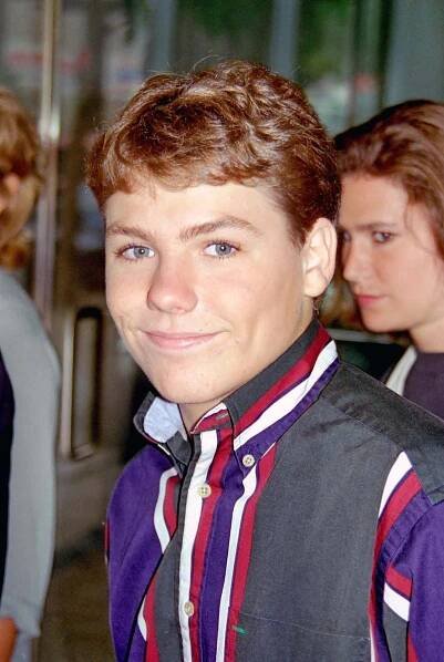 Jason James Richter at the CBS Morning Show in 1995