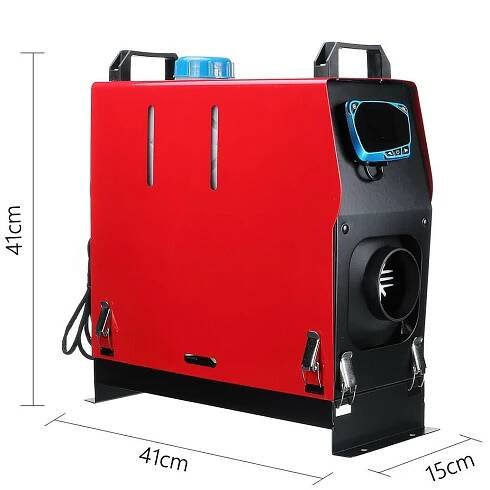 XL-AIRD V17 Nezávislé topení 8kW - přenosné, modrý LCD ovladač, 1 výduch