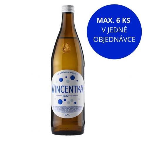 Vincentka - Vincentka minerální voda 0,7l 0,7l - FITBOY.cz