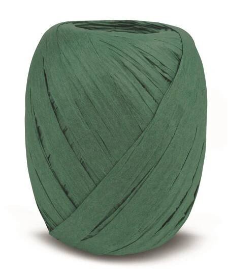 Stuha RAFFIA 10mm x 30 m - zelená (1 ks)