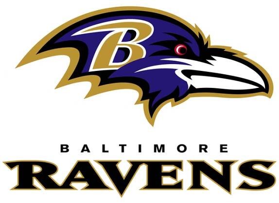 Baltimore Ravens Emblem logo transparent PNG