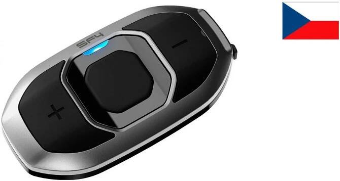 Bluetooth handsfree headset SENA SF4, dosah 1,2 km, sada 2 jednotek