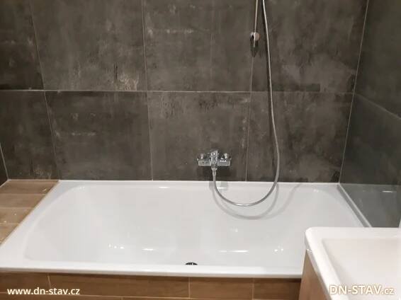 Koupelna inspirace, rekonstrukce bytu Ostrava