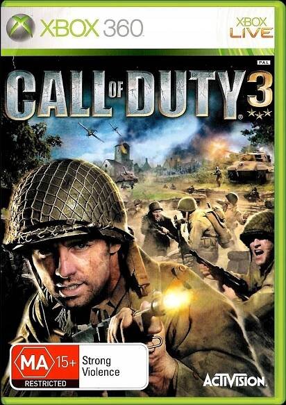 CALL OF DUTY 3 XBOX 360
