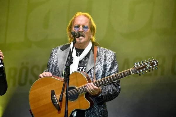 Frank Zander beim SchlagerOlymp 2022 (Archivbild): Auch in diesem Jahr tritt er wieder bei dem Open Air auf.