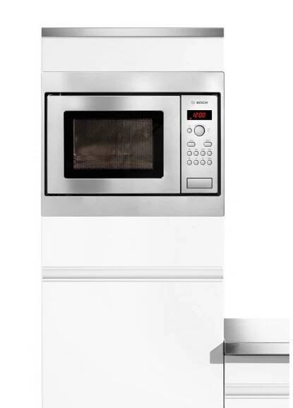 Микровълнова за вграждане BOSCH HMT75M551, микровълнова печка, 17 л, версия за шкаф стенен с ширина 50 см
