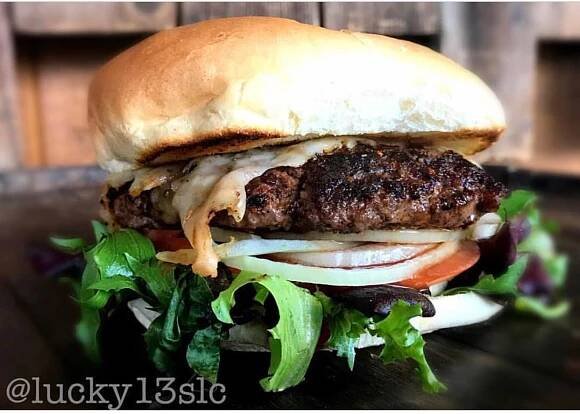 The Black Jack Burger – Lucky 13 Bar & Grill
