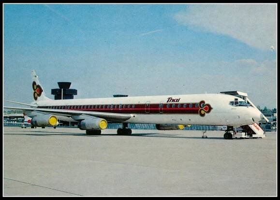 Letadlo - Douglas DC - 8 - 63 , letectví , /194/ | Aukro