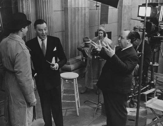 Herbert Marshall, Alfred Hitchcock - Zahraniční dopisovatel - Z natáčení