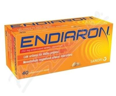 Endiaron 250mg tbl.flm.40 - lékárna s rozvozem po Ostravsku a Těšínsku