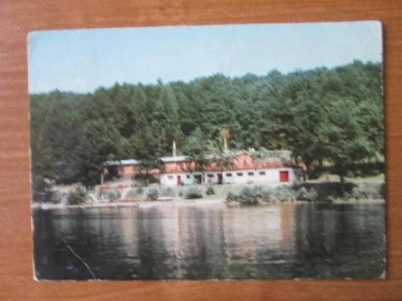 Slovensko... Stará Turá... přehrada Dubník... starší pohlednice