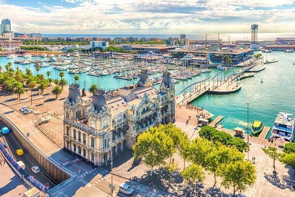 Port Vell District Barcelona