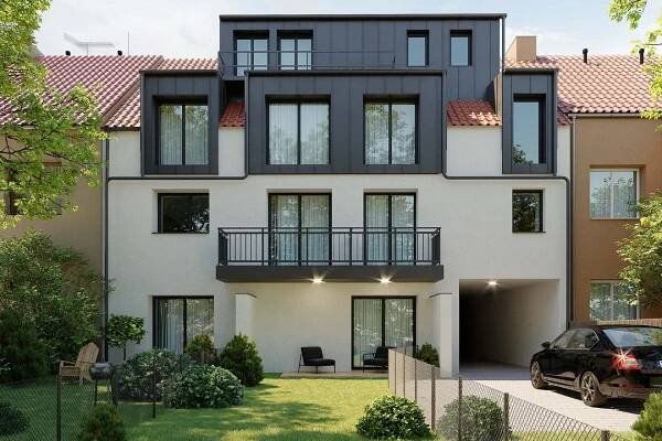 Developersky projekt Viladům Hloubětín 2