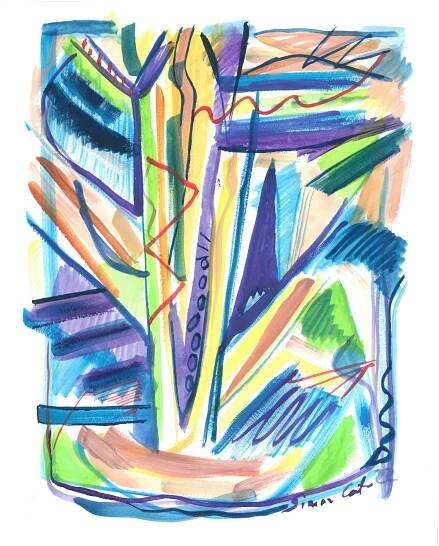 Gouache | Simon Cato Spang-Hanssen 