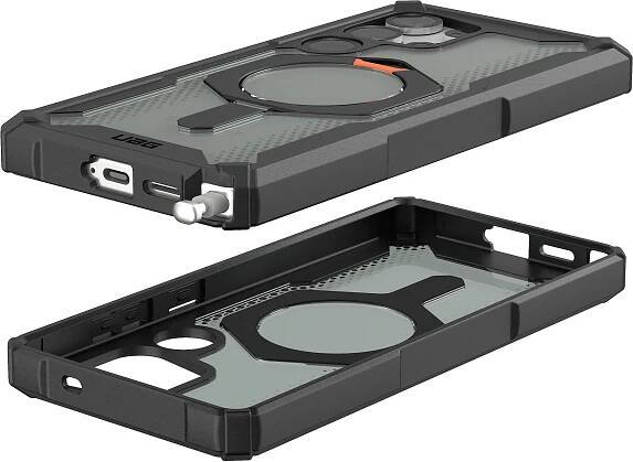 UAG Plasma XTE w/ Magnet Black/Orange Samsung Galaxy S25 Ultra