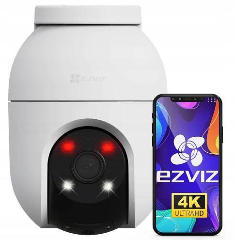 VENKOVNÍ IP KAMERA EZVIZ C8c 8MPX 4K OTOČNÁ DUAL LIGHT APLIKACE