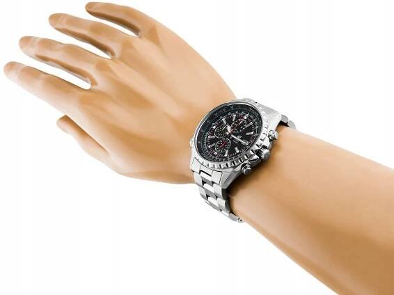PÁNSKÉ HODINKY CASIO EF-527D-1AVEF 100 M STOPKY DATA Materiál řemínku ocel