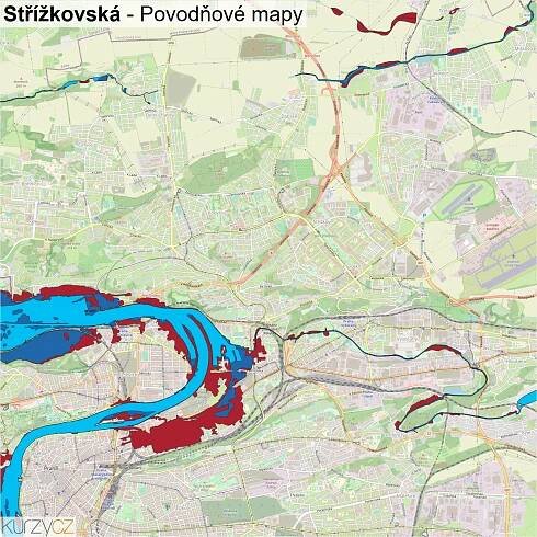 Střížkovská - mapy | Kurzy.cz