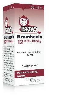 Bromhexin 12 KM kapky 30 ml