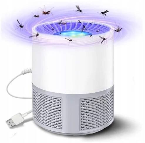 UV insekticidní lampa Tichý elektrický odpuzovač komárů USB