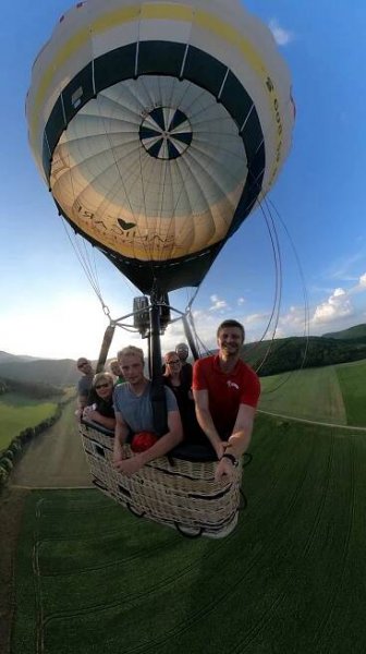 Vyhlídkový let balonem 25.8. Tišnov - Borač | Braunlita.cz