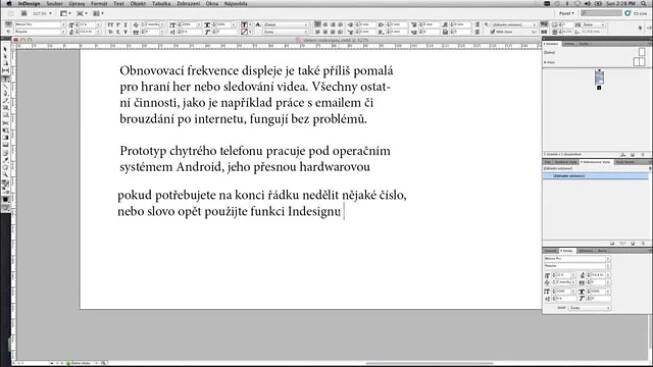 Správné dělení v Indesignu | Tutorial, Youtube, Indesign