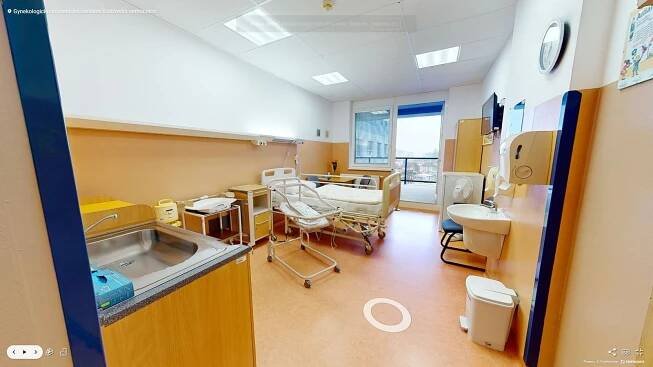 Prohlédněte si porodnici Klatovské nemocnice. Klidně ze svého obýváku