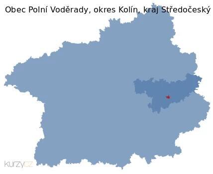 Polní Voděrady v kraji Středočeský