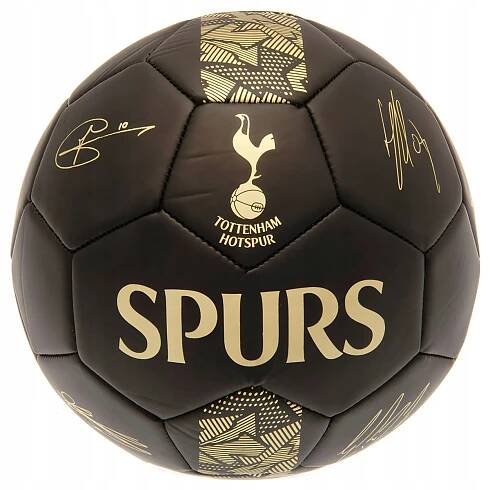 Fotbalový míč Tottenham Hotspur FC, černý, vel. 1
