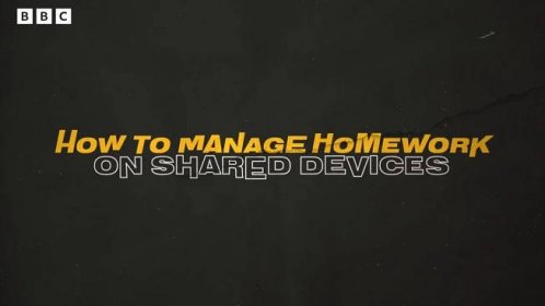 Homework and technology - BBC Bitesize